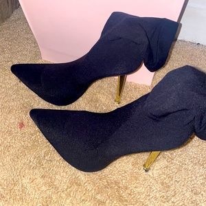 Fashion Nova Sock Booties